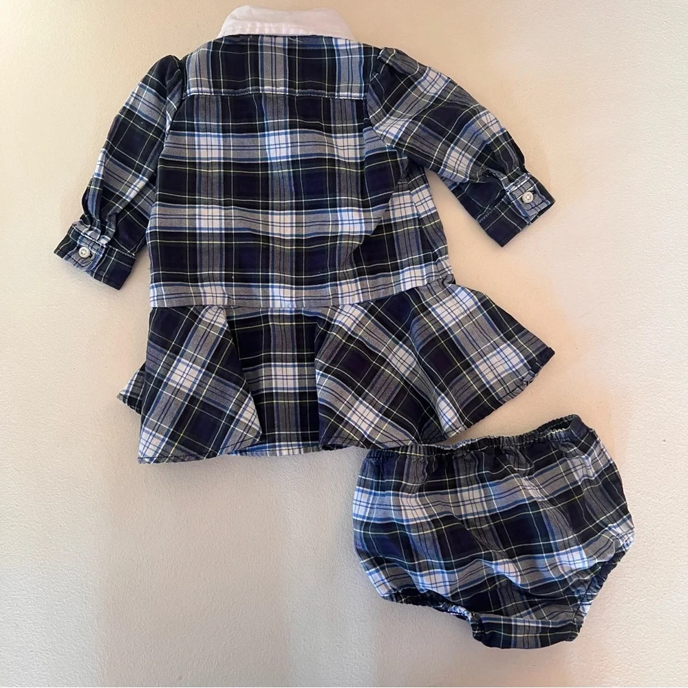 Ralph Lauren dress + bloomers